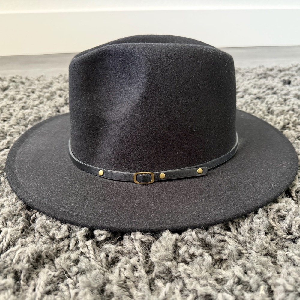 Classic Black Fedora Hat
